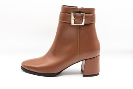 Ghete dama din piele naturala – BRA010NEGRU Botine